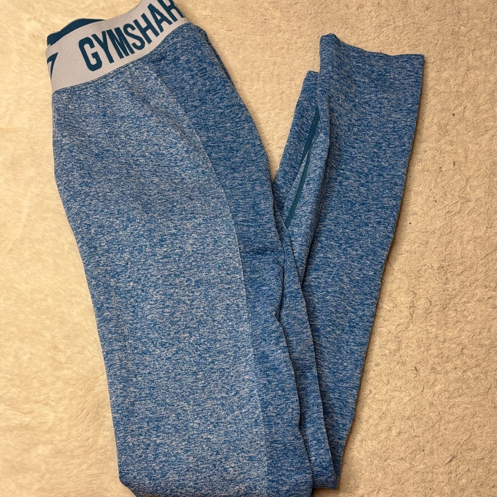 Gymshark Heathered Blue Leggings